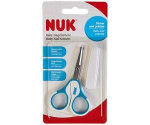 NUK Baby Nail Scissors, Safe and Precise, 1 Piece