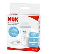 NUK Breast Milk Storage Bags, 180ml Capacity, 25 Count