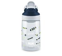 NUK By Contigo Easy Sip Cup, Water Bottle for Children (from 4 Years), Leak-Proof, Made of Durable Tritan, BPA-Free, Dishwasher Safe, 420 ml, Skater