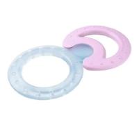 NUK Cooling Teething Ring Set- Assorted colours