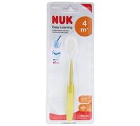 NUK Easy Learning Silicon Soft Spoon 4 Monts and + (Colour : Green)