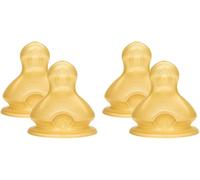 NUK First Choice+ Baby Bottle Teat, 6-18 Months, Latex, Anti-Colic, 2 Pack