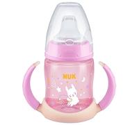 NUK First Choice Learner Bottle Night 150ml 6-18 Months - Pink