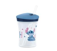 NUK First Choice Learner Straw Cup | 12+ Months | 230ml | Leak Proof Toddler Bottle with Straw | Disney Lilo & Stitch | 1 Count