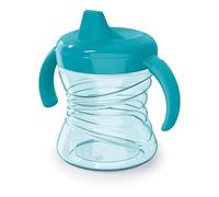 NUK First Essentials Fun Grips Soft Spout Trainer Cup, 7 oz.