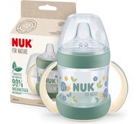 NUK for Nature Sippy Cup | 150 ml | Handles & Breast-Like Spout | Green