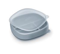 NUK for Nature Suction Plate and Lid, Leak-Proof Lid, Microwave, Freezer, & Top Rack Dishwasher Safe, BPA & Latex-Free, Pack of 1