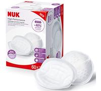 NUK High Performance Breast Pads, Pack of 60, White