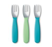 NUK Kiddy Cutlery Forks, 3 Pack, 18+ Months
