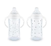 NUK Large Learner Cup 10 oz - 9+ months - Timeless Collection - 2 Count (Amazon Exclusive)