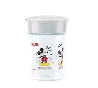 NUK Magic Cup Sippy Cup | 8+ Months | 230ml | 360° Anti-Spill Rim | Toddler Bottle | Disney Mickey Mouse | 1 Count