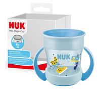 NUK Mini Magic Cup Sippy | 360° Anti-Spill Rim | 6+ Months | 1 Pack, Blue