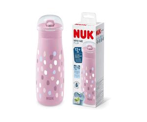 NUK Mini-Mee Flip Cup with 2-in-1 Cup 12+ months 450ml - Purple