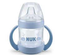 Nuk Nature Sense Baby Bottle with Extra Wide and Soft Drinking Teat (BPA-Free) - Suitable for Infants from 6 Months, 150 ml