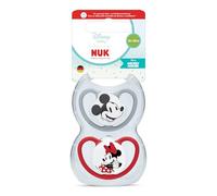 NUK Perfect Match Air Pacifier | 18-36 Months | Orthodontic Pacifiers Promote Airflow and Prevent Irritation from Smudging | Accepted by 95% of Kids** | Minnie Mouse