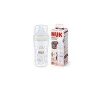 NUK Perfect Match Baby Bottle 260ml - 3+ Months, Temperature Control, Anti Colic