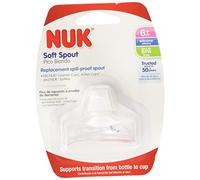 Nuk Replacement Silicone Spout, Clear 3 Packs