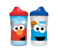 NUK Sesame Street Hard Spout Cup 10 Oz 2 Pack - BPA Free Spill Proo