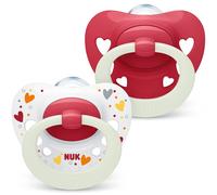 NUK Signature Night Baby Dummy | 18-36 Months | Soothes 95%