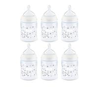 NUK Smooth Flow Anti-Colic Bottle Girls, 5 Ounce Pack of 6, Horse & Bunnies