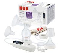 NUK Soft and Easy Electric Breast Pump 100 Percent Silicone Soft Cups Small, Lightweight, Quiet Rechargeable Battery for Travel 24 mm and 27 mm Cups 1 x Perfect Match Baby Bottle