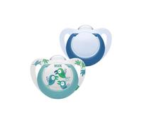 NUK Star Soother 18-36 months Pack of 2 - Blue