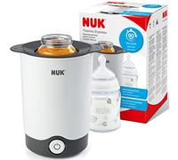 NUK Thermo Express Baby Bottle Warmer | Gently Warms Liquids & Soft Foods in 90 Seconds | Auto Switch Off | Lift-Out Basket for Easy Removal | UK 3 Pin Plug