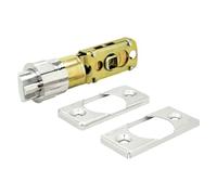 "Nuk3y 6 Way Adjustable Door Latch Bolt (Satin Nickel, Deadlatch)"