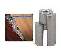 Nuk3y Door Saver 3 III Hinge Pin Stop for Residential Doors Fits All 3 to 4-1/2 Hinges, Satin Nickel by Nuk3y