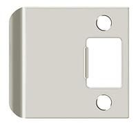 "Nuk3y SP250 Extended Lip Strike Plate (2-1/2"" x 2-1/4"", Satin Nickel)"