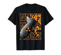 Nuke - Atomic Bomb - Bold Nuclear Bomb Graphic Tee T-Shirt