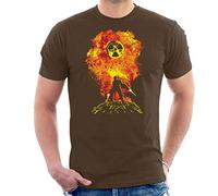 Nuke Em All Duke Nukem Men's T-Shirt Chocolate