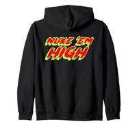 Nuke 'Em High | 1980's Cult Classic Movie Zip Hoodie