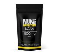Nuke Nutrition BCAA Capsules 1000mg - Essential Amino Acids, Vegan