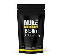 Nuke Nutrition Biotin Tablets 10000mcg - High Strength Vitamins