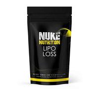 Nuke Nutrition Lipo Loss Tablets | 60 Tablets | Maximum Strength Weight Loss That Work Fast | Keto Shred Fat Burning | Contains Ginseng, Green Tea, Acai Berry & Caffeine | Thermo Fat Burn