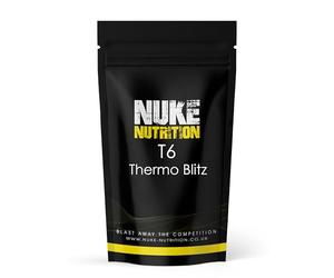 Nuke Nutrition T6 Thermo Blitz - 60 Capsules - Weight Loss Pills that Work Fast - Thermogenic Fat Burner - Extreme Max Strength Diet Pills - Weight Loss Pills with Green Tea, Guarana & Caffeine