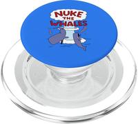 Nuke The Whales Lisa Nelson Design PopSockets PopGrip for MagSafe