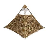 Nukem Grab & Go Hunting Ground Blind - Mossy Oak Country Roots 3D Leafy - Lightweight Stake-Free Pop Up Turkey & Deer Blind (X-Large)