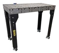 Nukeson Heavy Duty Modular Welding Table - Extendable, Adjustable Height, 2 Tonnes Capacity, TIG, Welder, Metalworking, Manufacturing, Steel, Industrial, Workshop, Warehouse (3)