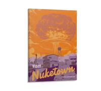 Nuketown Call The of Duty First-Person Shooter Video Games Posters Canvas Wall Art Farmhouse Gallery Aesthetic Room Decor For Bedroom Bathroom 08x12inch(20x30cm)