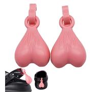 Nukoqcd Funny Novelty Balls Shoe Charm for Crocs | Pair of Rubber Jibbitz Charms | Gag Gift Accessory for Men & Women | Fits All Crocs Clogs