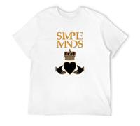 Nuku Simple Minds T-Shirt Jim Kerr T-Shirt Men T-Shirt White XL