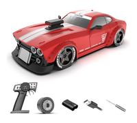 NULA 1:32 Scale RC Drift Car, 2.4GHz 4WD Mini Remote Control Racing Car with Gyro LED Lights High-Speed Drifting Hobby-Grade Vehicle Gift for Adults