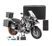 NULA 1/6 RC Motorcycle Alloy Model Remote Control Racing Bike With Ignition, Light Sound Spray Effects, Dynamic Motorcycle Racing Motorbike Gift For Adults Hobbyists