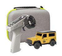 NULA LDARC R01 Mini RC Crawler Rock Truck, 1/64 Scale 2.4G Electric Mini Climbing Car RTR Hobby Grade Truck with LED Light Remote Control Vehicle for Adults Hobbyists & Enthusiasts