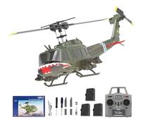 NULA RC ERA C032 UH-1 Huey RC Helicopters, 1/48 Scale 6CH 2.4G 6-Axis Gyro Stabilized Military Aircraft with 3D Inverted Flight & Altitude Hold for Adults Beginners (RTF / 3 Battery)