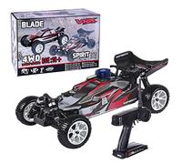 NULA RH1006 1/10 Scale 4WD Nitro-Powered Off Road RC Car, High Speed Remote Control Off-Road Vehicle with Engine and Radio Controller for Enthusiasts -RTR Version