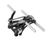 NULA SN-2 Helicopters Flight Rudder Pedals with Brake System Flight Sim Hall Sensor, Usb Multi-angle Adjustable Fighter Damping Flight Rudder Pedals for Adults - Damper Version