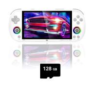 NULA TRIMUI SMART PRO Retro Handheld Game Console Built-in 128G SD Card Pre-Installed 12700+ Games, 5-inch Linux System A133P Processor Support WiFi Battle